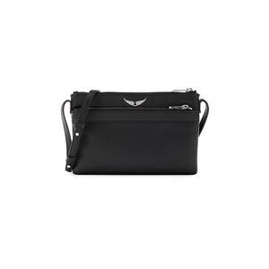 Zadig & Voltaire Women's Black Stella Wings Grained Leather Crossbody Bag NWOT